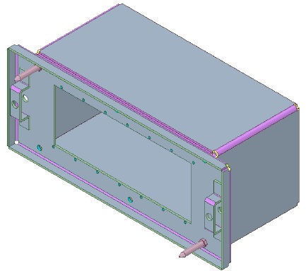 Assemblage en tôle - boîtier électrique et électronique