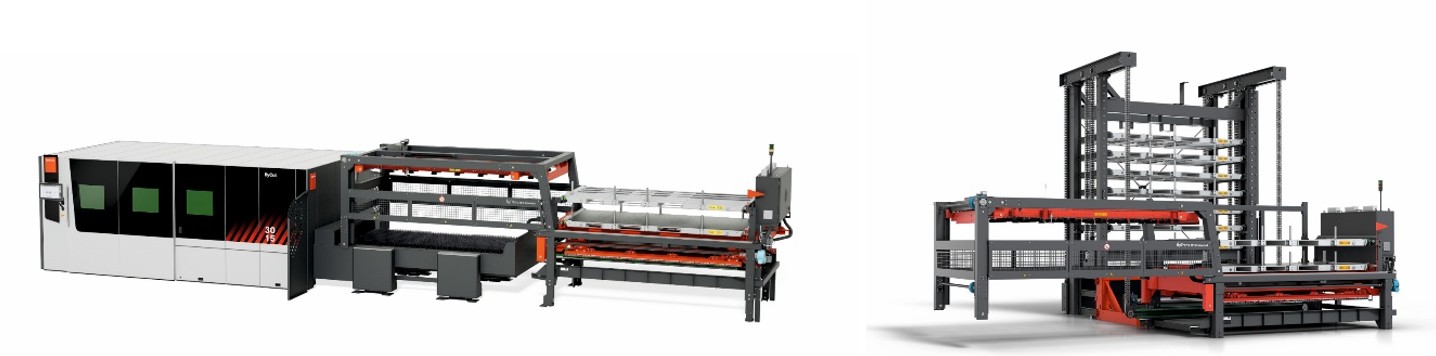 ByTrans & ByTrans Extended - Automatisation intégrée de Chargement / Déchargement pour Découpe laser