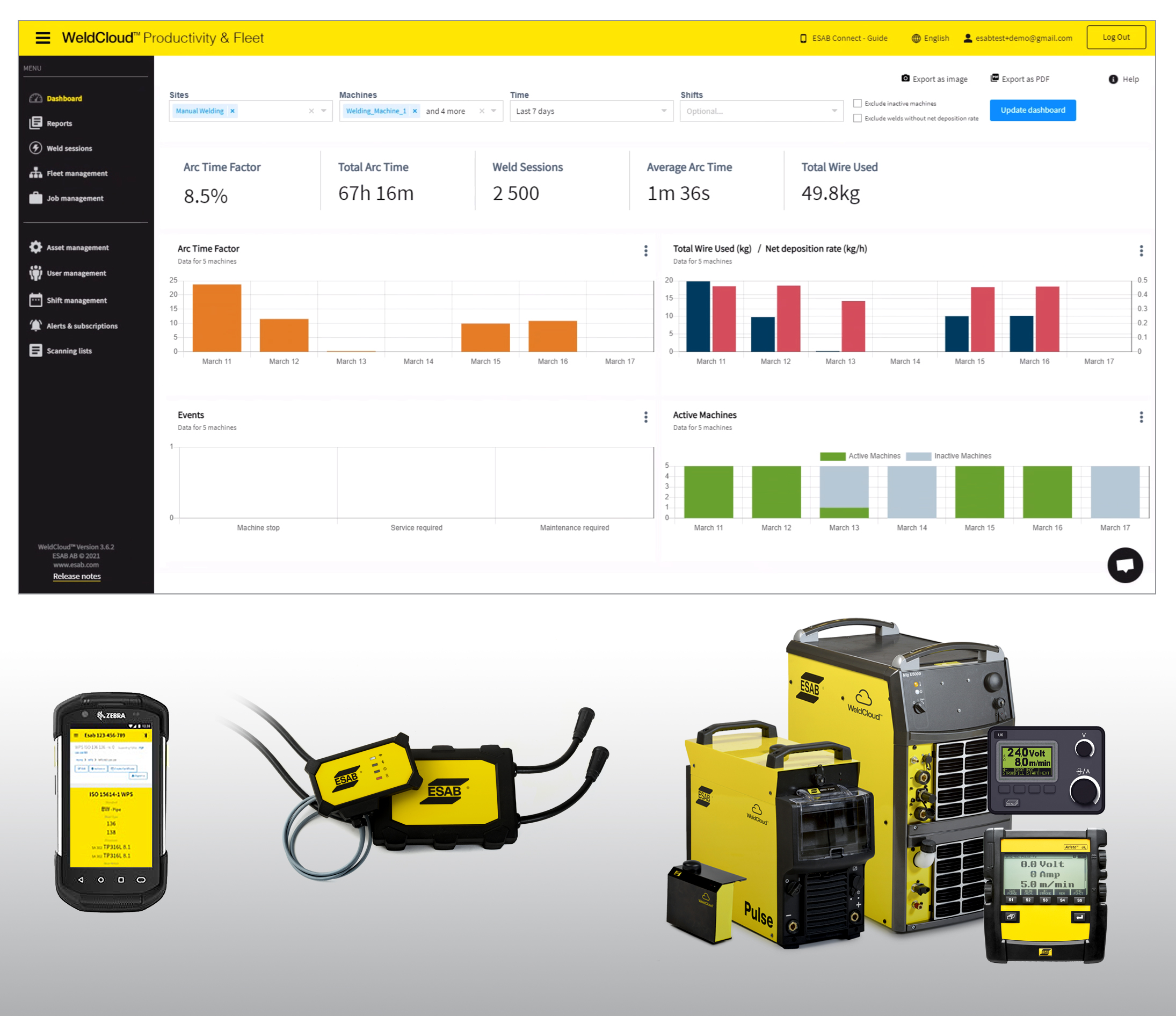 ESAB Web Cloud