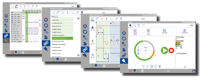 Suivez le guide ! Une interface graphique simple, intuitive contenant un menu d'aide en différentes langues