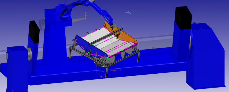 Cellule robotisé de soudage - Yaskawa avec logiciel Alma