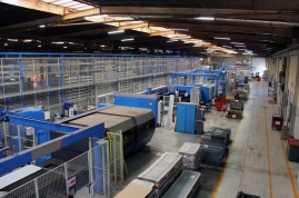 Ligne de production Prima Power chez Marne Metal Concept