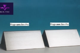 Ben-Pro améliore la qualité de vos pliages