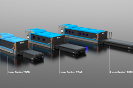 Machine laser 2D Prima Power plus rapide, plus précise, moins chère, pour des pièces plus grandes et plus lourdes.