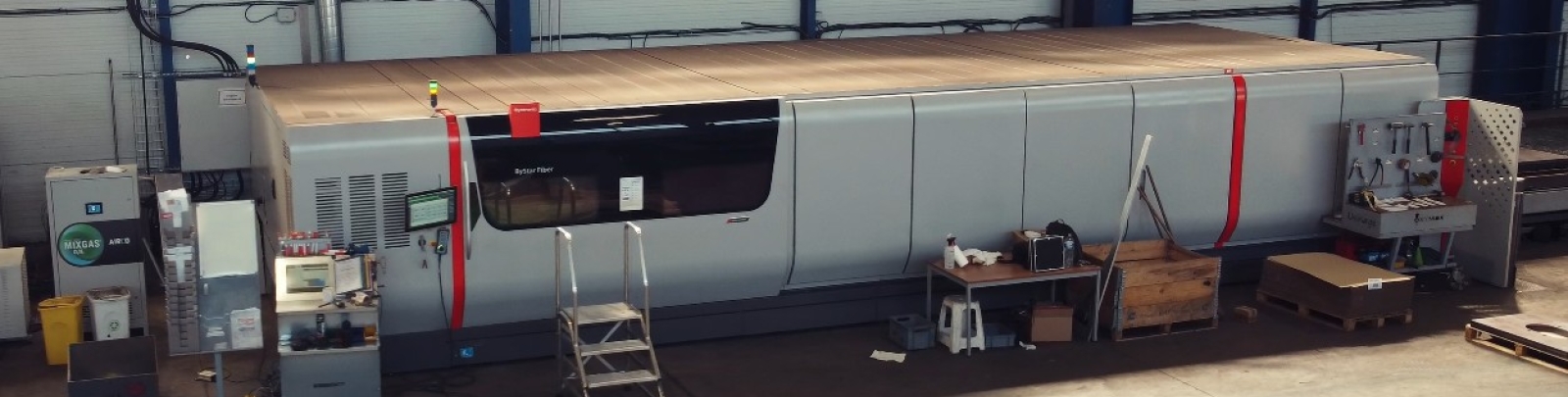 Laser 30 Kw Bystronic chez OXYMETAL