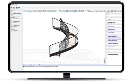 MétalCad - Escaliers