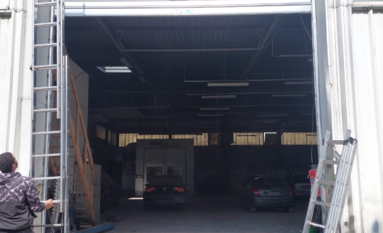 Porte sectionnelle industrielle