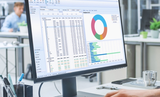 Des outils de pilotage et de gestion de la production sont intégrés à la suite logicielle Almacam. 